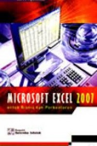 Image of Microsoft exel 2007untuk bisnis dan perkantoran
