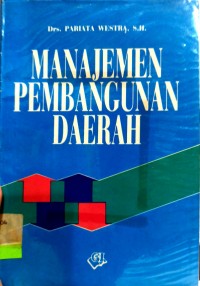 Image of Manajemen pembangunan daerah