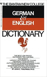 Image of The bantam new college: german & english dictionary