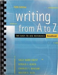 Image of Writing From A to Z: the easy-to-use reference handbook
