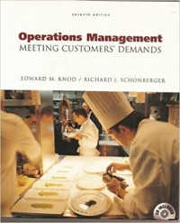 Image of Operations Manajement: meeting cutomers' demands