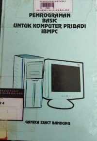 Image of Pemrograman basic untuk komputer pribadi IBMPC