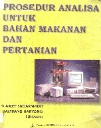 Image of Prosedur analisa untuk bahan makanan dan pertanian