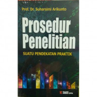 Image of Prosedur penelitian suatu pendekatan praktik
