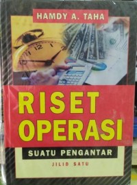 Image of Riset operasi: suatu pengantar