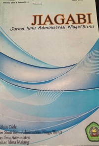 Image of JIAGABI: jurnal ilmu administrasi niaga/bisnis vo. 2 no. 1 tahun 2013