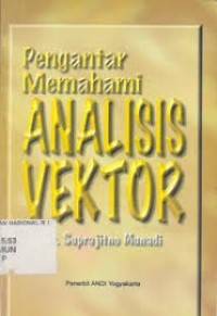 Image of Pengantar memahami analisis vektor