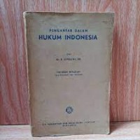 Image of Pengantar dalam hukum indonesia