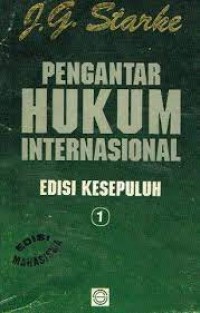 Image of Pengantar hukum internasional edisi kesepuluh 1