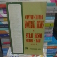Image of Contoh-contoh kontrak, rekes & surat resmi sehari-hari jilid 7