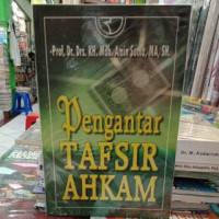 Image of Pengantar tafsir ahkam