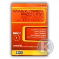 Image of Manajemen produksi : perencanaan sistem produksi