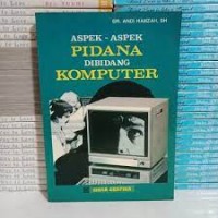 Image of Aspek-aspek pidana di bidang ekonomi