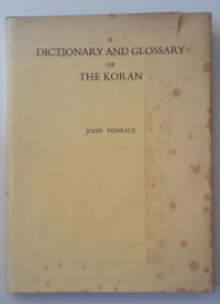 Image of A dictionary and glossary of the kor-an