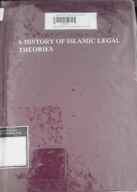 Image of A history of islamic legal theories