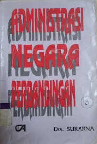 Image of Administrasi negara perbandingan 2