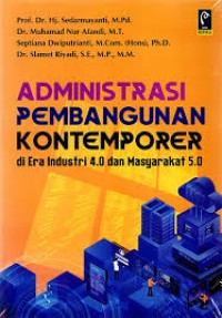 Image of Administrasi pembangunan kontemporer