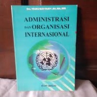 Image of Adminitrasi dan organisasi internasional