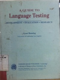 Image of Aguide to language testing