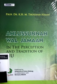 Image of Ahlussunnah wal jamaah : in the perception and tradition of NU