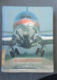 Image of Air transportation: a management perspective