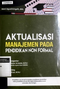 Image of Aktualisasi manajemen pada lembaga pendidikan non formal