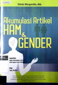Image of Akumulasi artikel ham & gender