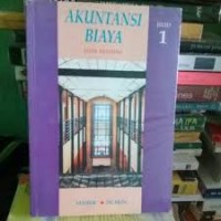 Image of Akuntansi Biaya (jilid 1)