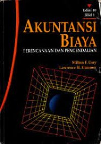 Image of Akuntansi biaya (perencanaan dan pengendalian)