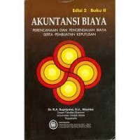 Image of Akuntansi biaya: perencanaan dan pengendalian biaya serta pembuatan keputusan (buku II)