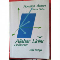 Image of Aljabar linier elementer edisi ketiga