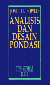 Image of Analisis dan desain pondasi (jilid 1)