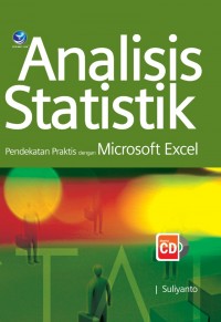 Image of Analisis statistik pendekatan praktis dengan microsoft excel