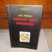 Image of Apa perlu rakyat jadi presiden