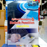 Image of Aplikasi metodologi dan statistik penelitian