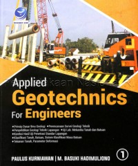 Image of Applied geotechnics for engineer 1