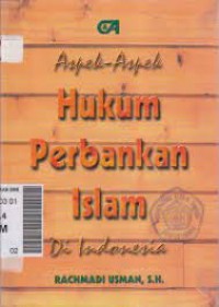 Image of Aspek-aspek hukum perbankan islam di indonesia