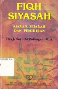Image of Fiqh siyasah : ajaran, sejarah, dan pemikiran