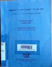 Image of Authentic assessment in action : studies of schools and students at work