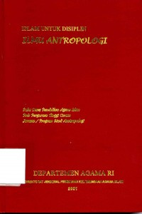 Image of Islam untuk disiplin ilmu antropologi