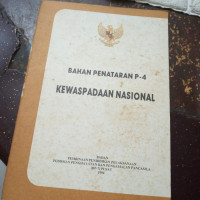 Image of Bahan penataran P-4 kewaspadaan nasional