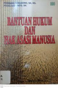 Image of Bantuan hukum dan hak asasi manusia