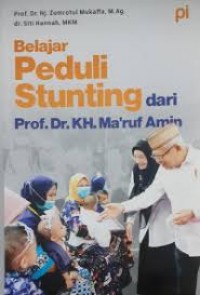 Image of Belajar peduli stunting dari Prof. Dr. KH. Ma'ruf Amin