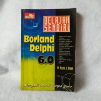 Image of Belajar sendiri borland delphi 6.0