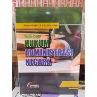 Image of Buku ajar hukum administrasi negara