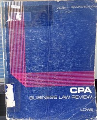 Image of CPA business law review