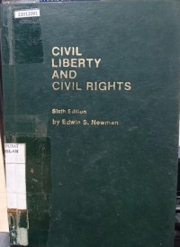 Image of Civil liberty and civil rights