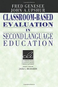 Image of Classroom-based evaluation in second language education