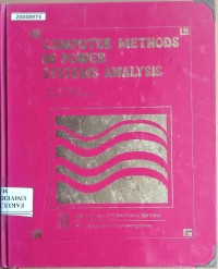 Image of Computer methods in power system analysis