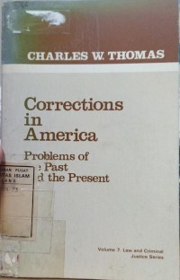Image of Corrections in America (problems of the past and the present)